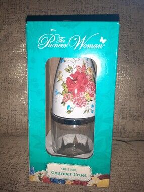 The Pioneer Woman Floral Gourmet Cruet - Sweet Rose